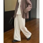 スウェットパンツ ジャージ 限定展開　フリル ドッキング 裏毛 スウェット パンツ レディース