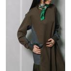 ワンピース バックプリーツワンピース