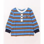 tシャツ 二双天竺長袖ラガーシャツ キッズ 子供服 男の子 女の子