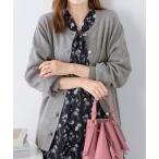 ショッピングカーディガン カーディガン 「洗える」パール調ボタンニットカーディガン（ミドル） レディース