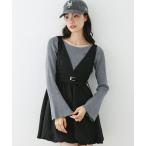 ニット セーター 袖フレアピタニット　598470 レディース