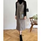 ショッピングジャンパースカート ジャンパースカート チェックジャンパースカート