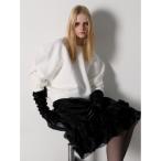 トレーナー スウェット PUFF SLEEVE SWEAT 起毛なし レディース