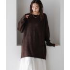 ショッピングチュニック ニット セーター ヤクライクチュニック/582304 レディース