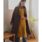 トレンチコート コート 「PS/低身長サイズ」フェイクスウェードロングトレンチコート レディース