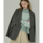 ショッピングTOKYO ジャケット テーラードジャケット ダブルベンツテーラードジャケット レディース