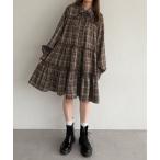 シャツワンピース 「紐付き」マルチウェイ