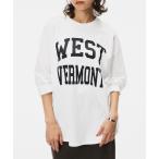 ショッピングtシャツ レディース tシャツ ビックロゴロングTシャツ レディース