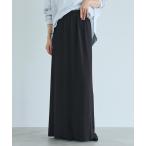 スカート とろみリブニットスカート