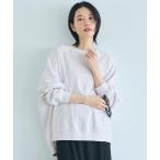 tシャツ TースウェットビッグシルエットロングTシャツ レディース