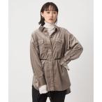 ブラウス シャツ コーデュロイ ダブルポケット シャツ レディース