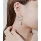  серьги metal цветок Drop жемчуг серьги женский 