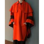 ステンカラーコート コート Ｃａ混２ＴＯＮＥリバーケープコート レディース