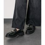 ローファー 「Round About」チェーンビットタッセルローファー(451600) レディース