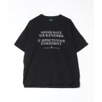 [A FEW GOOD KIDS] короткий рукав футболка L черный мужской 