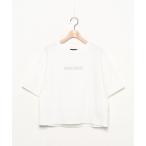 「STUSSY」 半袖Tシャツ S ホワイト レディース