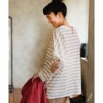 「soulberry」 長袖ブラウス LL ベージュ レディース