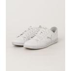 [PUMA] low cut спортивные туфли 23.0cm белый × серебряный мужской 
