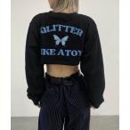 [WHO'S WHO gallery] тренировочный cut and sewn FREE черный женский 