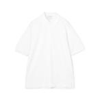 ショッピングポロ 「TOMORROWLAND」 半袖ポロシャツ M ホワイト メンズ