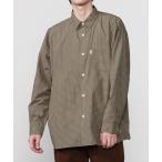 ショッピングジムフレックス シャツ Gymphlex | ミニチェック レギュラーカラー長袖シャツ MEN メンズ