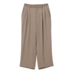 ショッピングサテン パンツ QUATTROCCHI / ダブルクロスサテン ワイド パンツ メンズ