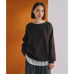 ショッピングアイスクリーム ニット セーター 「WEB限定」アイスクリームクルーニットDX　590668 レディース