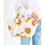 ショッピングロキシー トートバッグ ROXY/ロキシー トートバッグ ALL DAY TOTE BAG フラワー柄ボアトートバッグ RBG254305 レディース