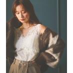 タンクトップ ノースリーブ カップツキレースタンク 576987 レディース