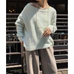 ショッピングポンチョ ニット セーター ファーウールポンチョプルオーバー レディース