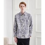 シャツ 「LIMITED」フラワープリント長袖シャツ メンズ