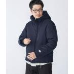 コート ジャケット 「WEB限定」SHIPS: 中綿 ウールブレンド パデッド フード ジャケット メンズ レディース