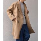 チェスターコート コート SHIPS any: PURE WOOL MELTON ダブル チェスターコート 25AW メンズ
