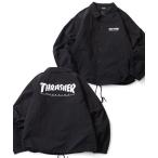 ショッピングuvカット ナイロンジャケット 「THRASHER/スラッシャー」プリントコーチジャケット UVカット・撥水 メンズ レディース