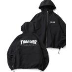 ナイロンジャケット 「THRASHER/スラッシャー」プリントシェルジャケット/マウンテンパーカー UVカット・撥水 メンズ レディース