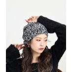 ニット帽 ニットキャップ ローゲージ　メランジニットワッチ レディース