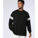 t рубашка [WEB ограничение ] arm линия длинный рукав футболка мужской 