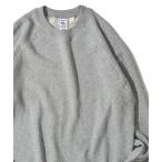 ショッピングドット tシャツ 「JEMORGAN　/ ジェイモーガン」柔編み ラグランスリーブ クルーネック スウェット メンズ レディース