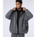  Parker [WEB ограничение ] картон боковой Logo широкий Zip парка мужской 