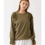 ショッピングジョンブル tシャツ 「JOHNBULL/ジョンブル」コマンドライクプルオーバー/トップス/コットン「WEB限定」 レディース