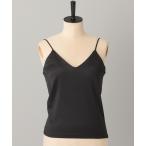ショッピングサテン キャミソール ストレッチサテンVキャミ