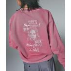 ショッピングトレーナー トレーナー スウェット MIX LOGO ＆ FACE FADED CREWNECK SWEAT TOP レディース メンズ