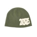 ニット帽 ニットキャップ DISTRESSED LOGO PATCH BEANIE レディース メンズ