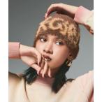 ニット帽 ニットキャップ SIGNATURE LOGO SHAGGY BEANIE レディース メンズ