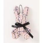 キーホルダー Selection of LINTONツイードうさぎチャーム