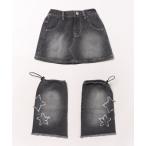  юбка PINKHUNT розовый рукоятка to звезда гетры имеется Denim юбка 0950K Kids ребенок одежда девочка 