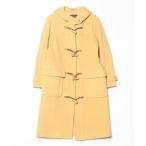 「Harriss」 ダッフルコート 36 イエロー レディース