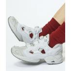 「Reebok」 ローカットスニーカー 23.5cm ライトグレー メンズ