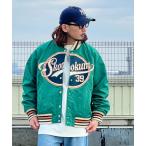 ショッピングスタジャン 「SKOOKUM」 スタジャン L グリーン メンズ