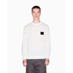 ショッピングアルマーニ セーター ニット 「A|X アルマーニ エクスチェンジ」エンボスロゴパッチ ニットプルオーバー メンズ